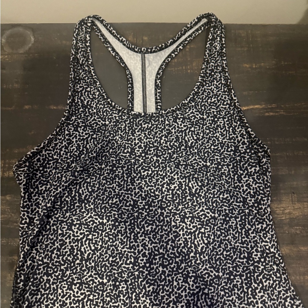 Nike Dri-FIT Gray and Black Tank Top